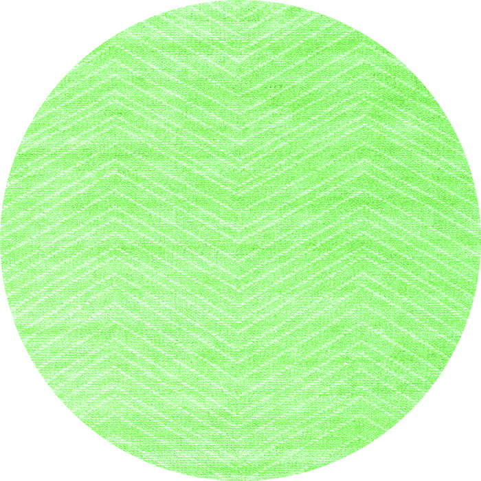 Machine Washable Solid Green Modern Area Rugs, wshcon2559grn