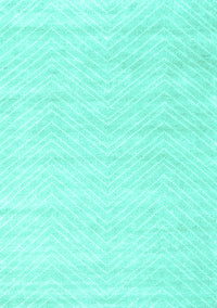 Solid Turquoise Modern Rug, con2559turq