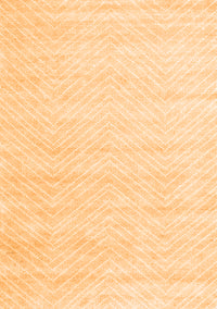 Solid Orange Modern Rug, con2559org