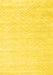 Solid Yellow Modern Rug, con2559yw