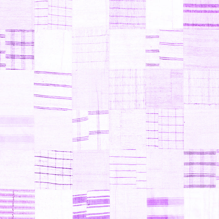 Solid Purple Modern Rug, con255pur