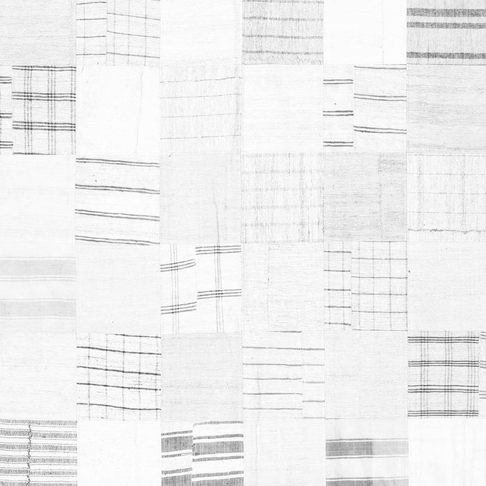 Serging Thickness of Machine Washable Solid Gray Modern Rug, wshcon255gry