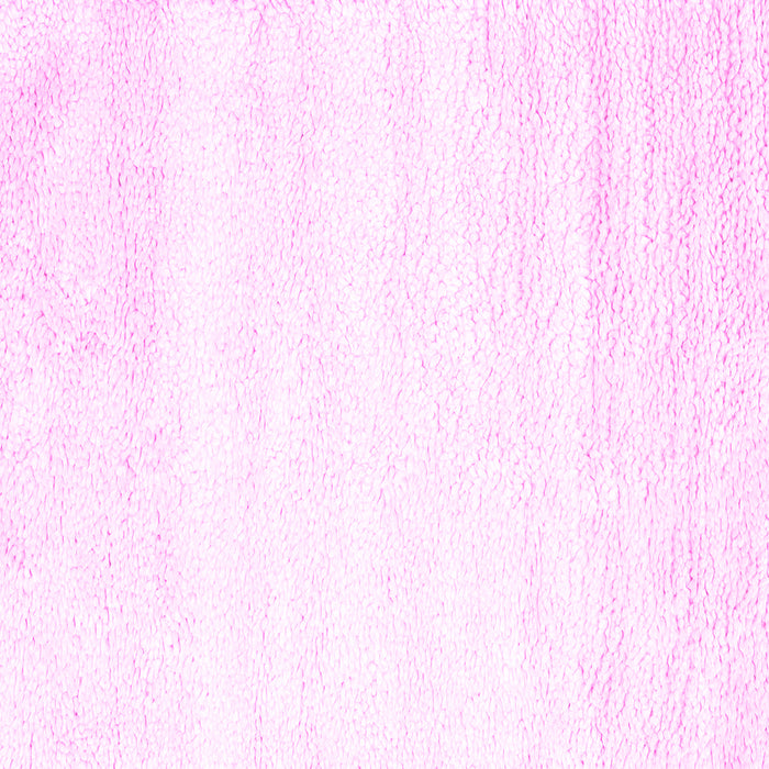 Square Machine Washable Solid Pink Modern Rug, wshcon2560pnk