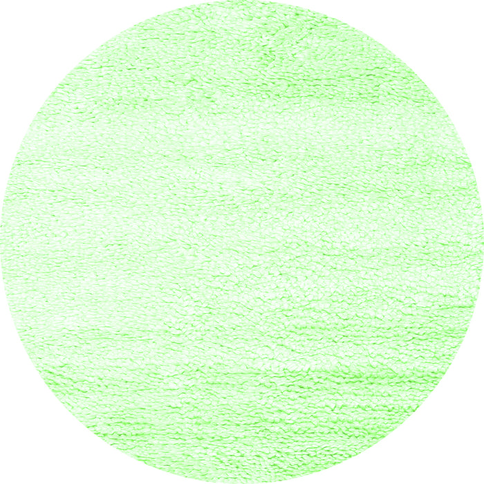 Square Solid Green Modern Rug, con2560grn