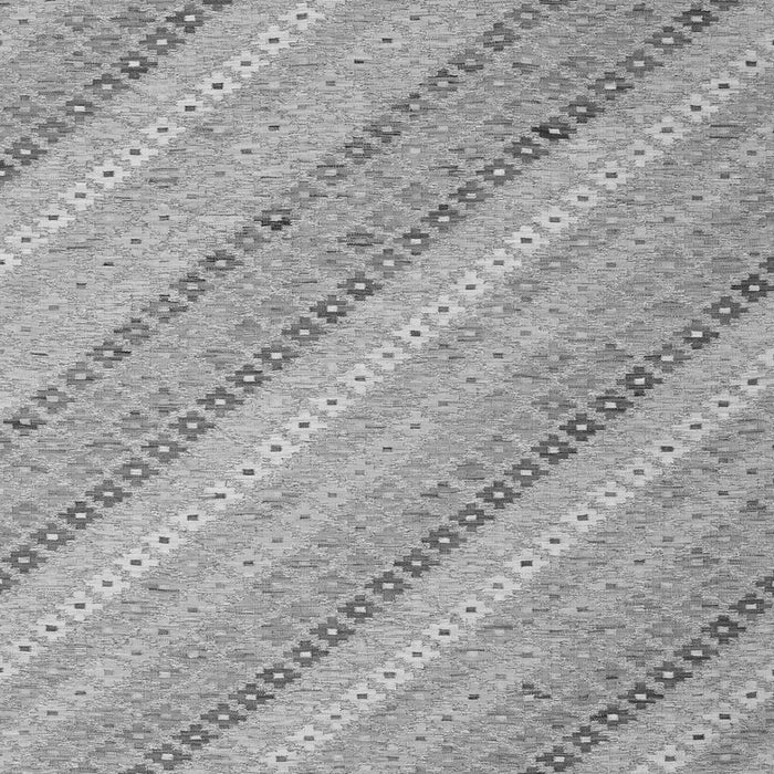 Serging Thickness of Southwestern Gray Country Rug, con2562gry