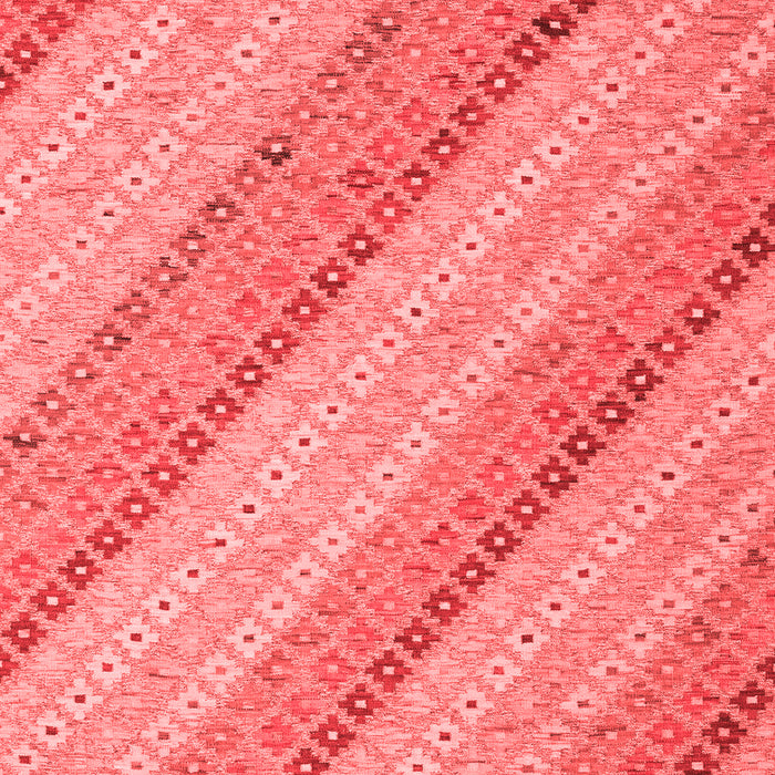 Machine Washable Southwestern Red Country Rug, wshcon2562red