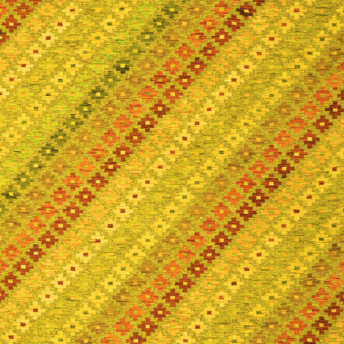 Southwestern Yellow Country Rug, con2562yw