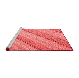 Country Red Washable Rugs