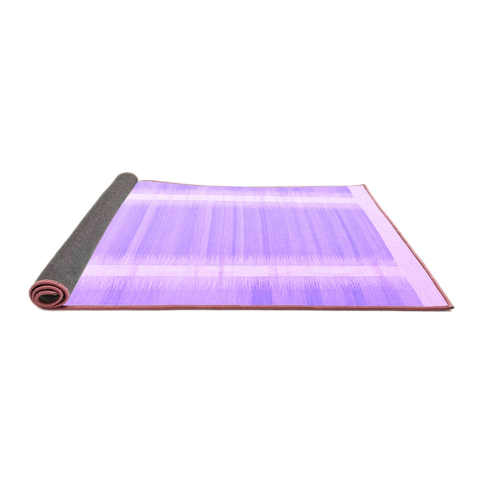 Sideview of Abstract Purple Contemporary Rug, con2563pur