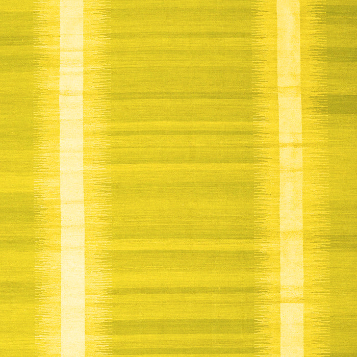 Machine Washable Abstract Yellow Contemporary Rug, wshcon2563yw