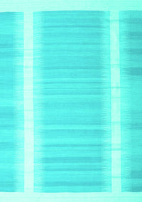 Abstract Turquoise Contemporary Rug, con2563turq