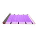 Sideview of Abstract Purple Contemporary Rug, con2564pur