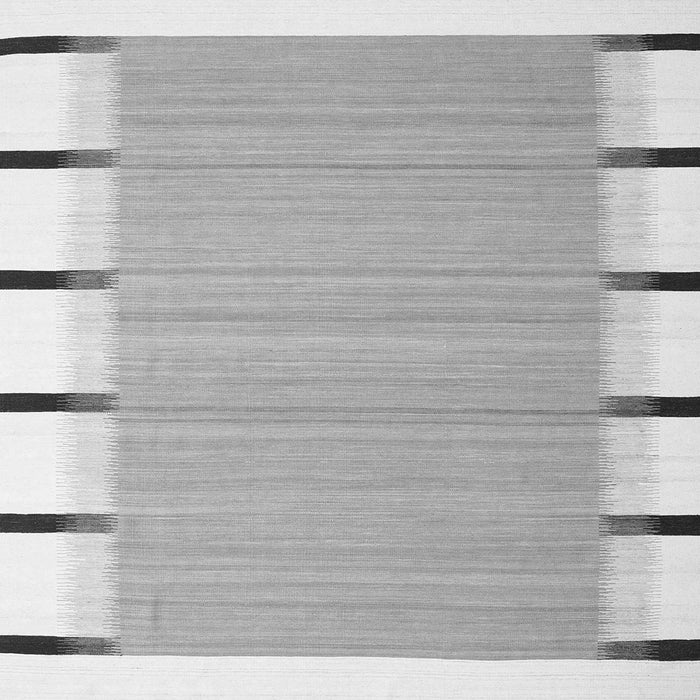 Serging Thickness of Abstract Gray Contemporary Rug, con2564gry