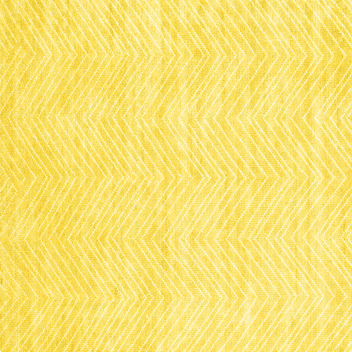 Square Solid Yellow Modern Rug, con2565yw