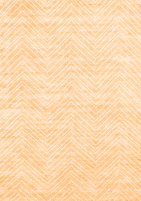 Solid Orange Modern Rug, con2565org