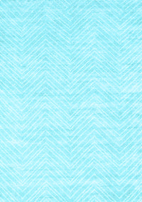 Solid Light Blue Modern Rug, con2565lblu