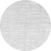 Square Solid Gray Modern Rug, con2566gry