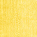 Square Solid Yellow Modern Rug, con2566yw