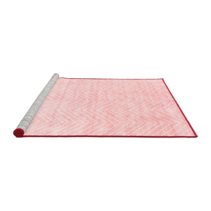 Modern Red Washable Rugs