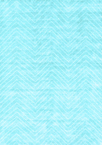 Solid Light Blue Modern Rug, con2566lblu