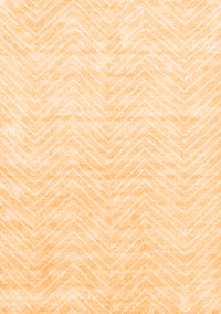 Solid Orange Modern Rug, con2566org