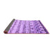 Sideview of Abstract Purple Contemporary Rug, con2567pur