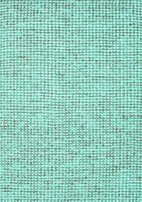 Abstract Turquoise Contemporary Rug, con2568turq