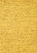 Machine Washable Abstract Yellow Contemporary Rug, wshcon2568yw