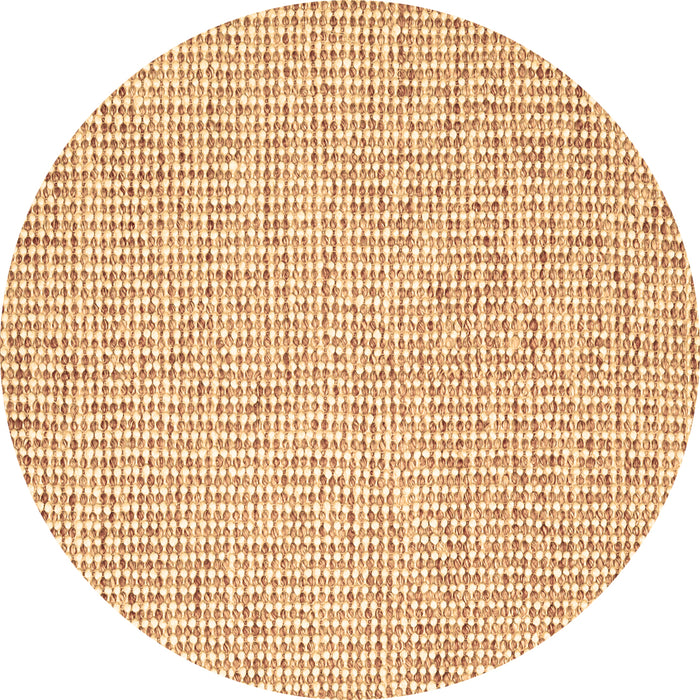 Round Machine Washable Abstract Brown Contemporary Rug, wshcon2568brn