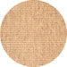 Round Machine Washable Abstract Brown Contemporary Rug, wshcon2568brn