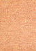 Serging Thickness of Machine Washable Abstract Orange Contemporary Area Rugs, wshcon2568org