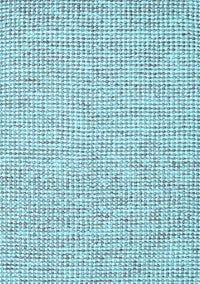 Abstract Light Blue Contemporary Rug, con2568lblu