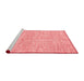 Contemporary Red Washable Rugs