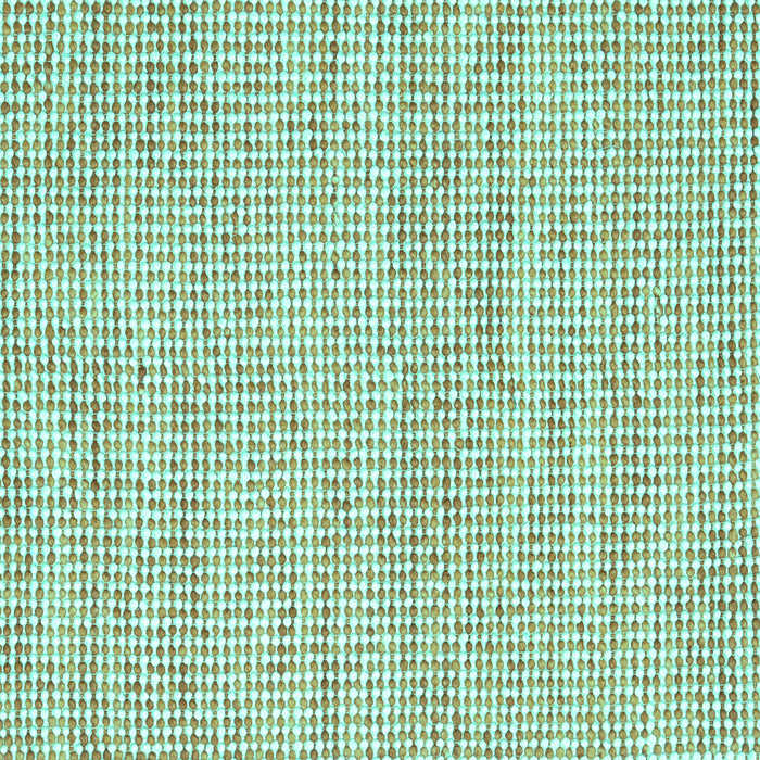 Square Machine Washable Abstract Turquoise Contemporary Area Rugs, wshcon2570turq