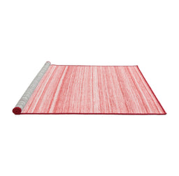Contemporary Red Washable Rugs