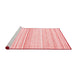 Contemporary Red Washable Rugs