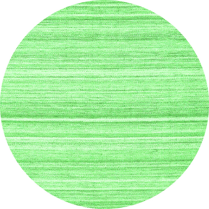 Square Abstract Green Contemporary Rug, con2571grn
