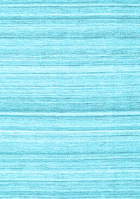 Abstract Light Blue Contemporary Rug, con2571lblu