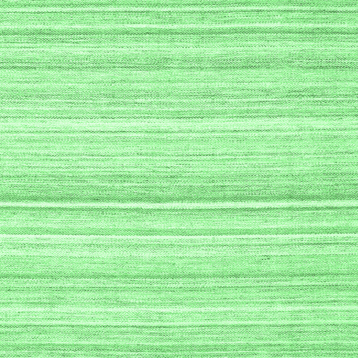 Square Machine Washable Abstract Emerald Green Contemporary Area Rugs, wshcon2571emgrn