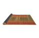 Sideview of Abstract Brown Contemporary Rug, con2572brn