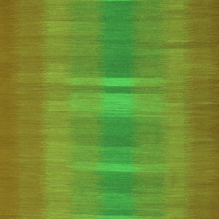 Serging Thickness of Machine Washable Abstract Green Contemporary Area Rugs, wshcon2572grn