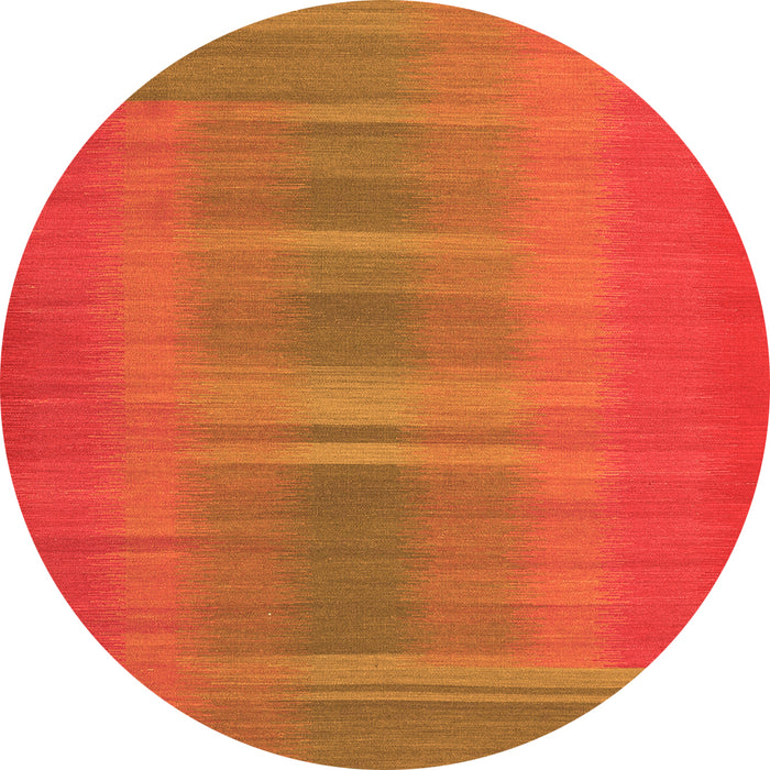 Machine Washable Abstract Orange Contemporary Area Rugs, wshcon2572org