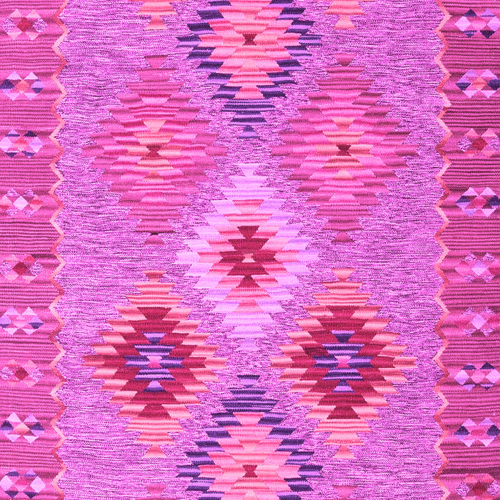 Machine Washable Southwestern Pink Country Rug, wshcon2573pnk