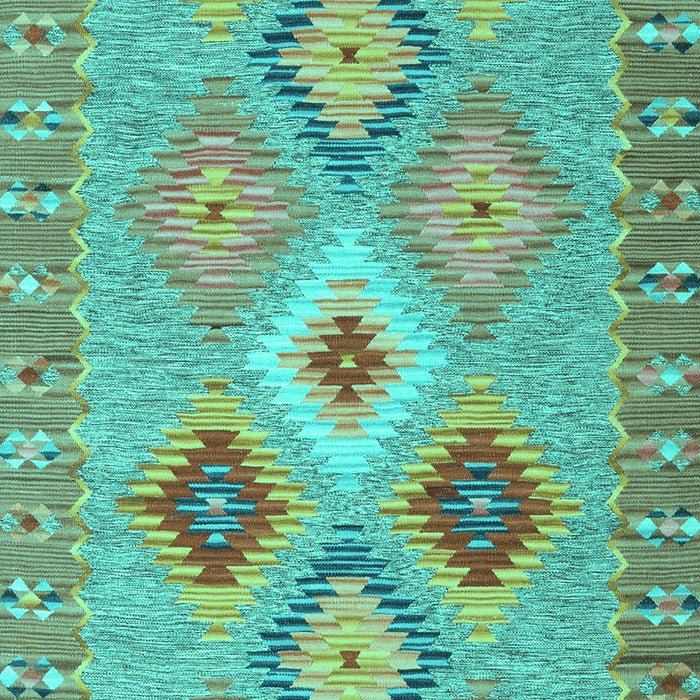 Southwestern Turquoise Country Rug, con2573turq
