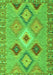 Southwestern Green Country Rug, con2573grn