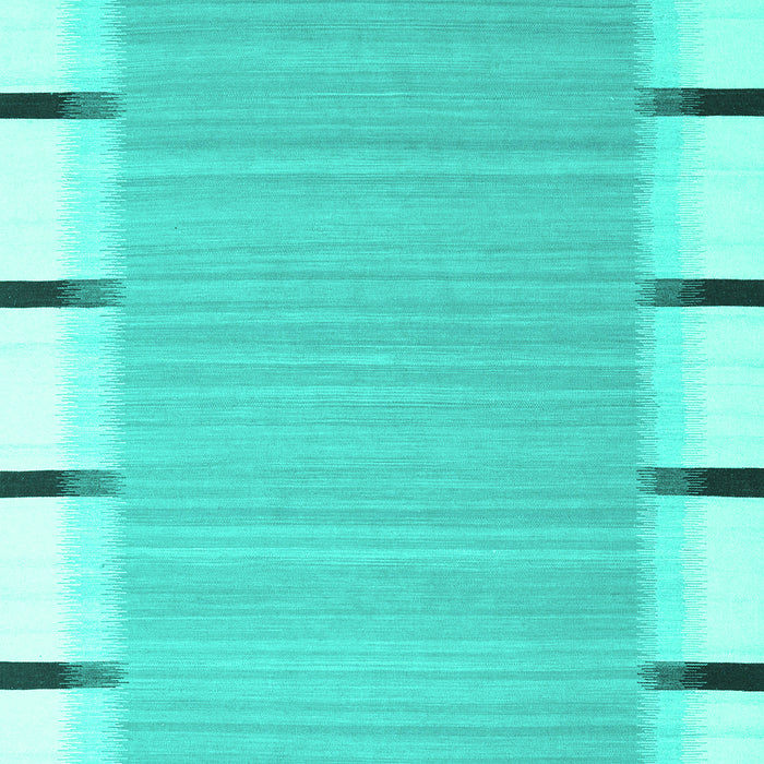 Abstract Turquoise Contemporary Rug, con2574turq