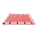 Contemporary Red Washable Rugs