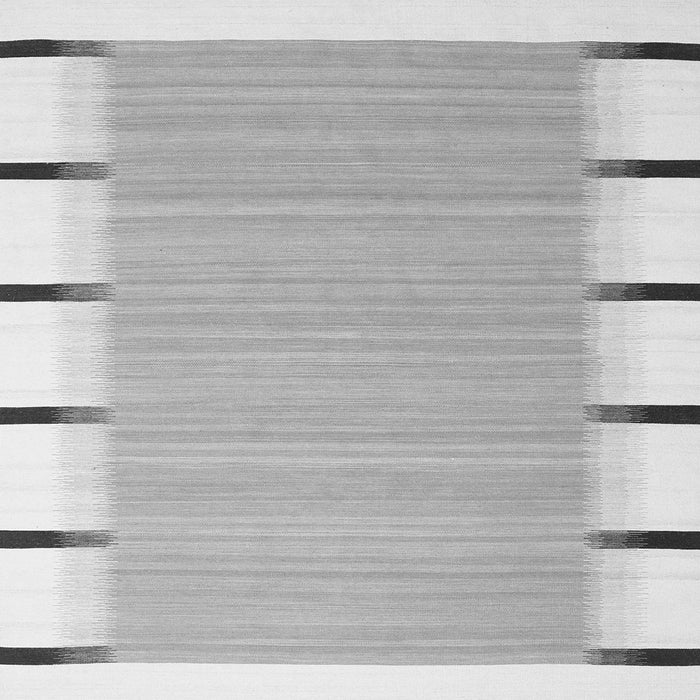 Round Machine Washable Abstract Gray Contemporary Rug, wshcon2574gry