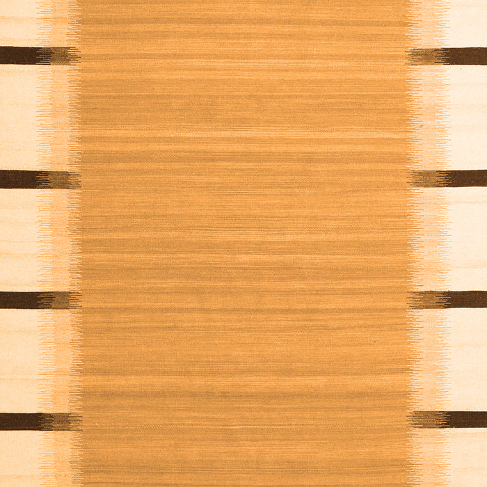 Abstract Orange Contemporary Rug, con2574org