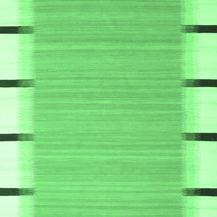 Abstract Emerald Green Contemporary Rug, con2574emgrn
